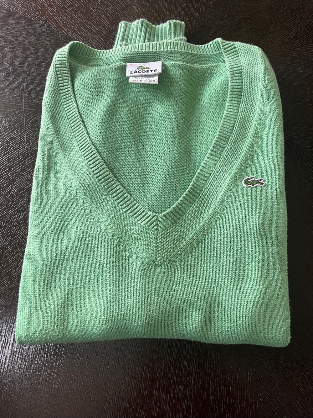 Lacoste Classic V-Neck Sweater